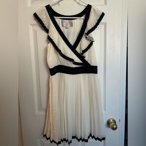 Rory Beca Black and Cream Dress